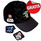 LEGO Cap Star Wars met Patches ZWART, GRATIS!