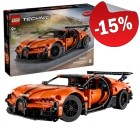 LEGO 42222 Bugatti Chiron Pur Sport Hypercar, slechts: &euro; 55,24