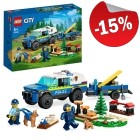 LEGO 60369 Mobiele Training voor Politiehonden, slechts: € 16,99