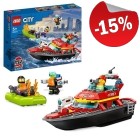 LEGO 60373 Brandweer Reddingsboot, slechts: € 16,99