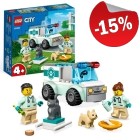 LEGO 60382 Dierenarts Reddingswagen, slechts: € 8,49