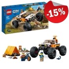 LEGO 60387 4x4 Terreinwagen Avonturen, slechts: € 25,49