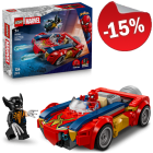 LEGO 76336 Spider-Man Auto VS Venomized Wolverine, slechts: &euro; 16,99