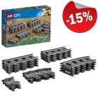 LEGO 60205 Rechte en Gebogen Rails, slechts: € 16,99