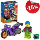 LEGO 60296 Wheelie Stuntmotor, slechts: € 6,79