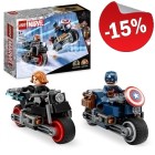 LEGO 76260 Black Widow & Captain America Motoren, slechts: € 13,59