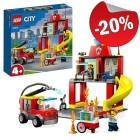 LEGO 60375 Brandweerkazerne en -wagen, slechts: € 27,99