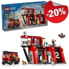 LEGO 60414 Brandweerkazerne en Brandweerauto, slechts: € 63,99