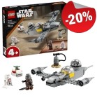 LEGO 75410 Mando en Grogu's N-1 Starfighter, slechts: € 23,99