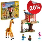 LEGO 31116 Safari Boomhut, slechts: € 27,99