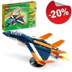 LEGO 31126 Supersonisch Straalvliegtuig, slechts: € 15,99