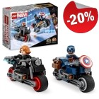 LEGO 76260 Black Widow & Captain America Motoren, slechts: € 12,79