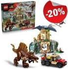 LEGO 76976 Spinosaurus en Quetzalcoatlus Luchtmissie, slechts: &euro; 119,99