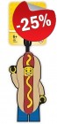 LEGO Bagage Label Man in Hotdogpak, slechts: € 5,99