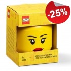 LEGO Storage Head XS Girl, slechts: € 8,99