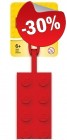 LEGO Bagage Label Steen 2x4 ROOD, slechts: € 5,59