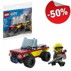 LEGO 30585 Brandweerwagen (Polybag), slechts: € 1,99