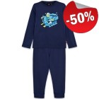 LEGO Pyjama City DONKERBLAUW (LWARIS 114- Maat 122), slechts: &euro; 14,99