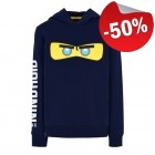 LEGO Sweater Ninjago DONKERBLAUW (M12010053 - Maat 110), slechts: € 20,00