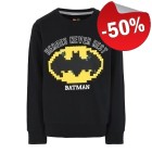 LEGO Sweatshirt Batman ZWART (M-22789 - Maat 110), slechts: &euro; 12,49