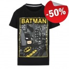 LEGO T-Shirt Batman ZWART (M12010199 - Maat 104), slechts: € 7,50
