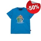 LEGO T-shirt Ninjago MIDDENBLAUW (LWTANO 208 - Maat 116), slechts: € 9,99