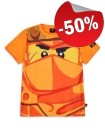 LEGO T-shirt Ninjago ORANJE (LWTANO 311 - Maat 134), slechts: € 11,50