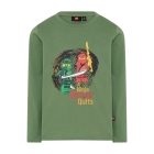 LEGO T-shirt Ninjago DONKER KAKIGROEN (LWTAYLOR 714 - Maat 122), slechts: € 27,99