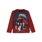 LEGO T-shirt Harry Potter DONKERROOD (LWTANO 706 - Maat 116), slechts: € 27,99