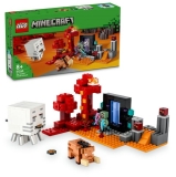 LEGO 21255 Hinderlaag bij het Nether-portaal