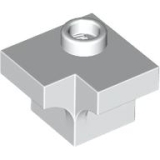 LEGO Boog Dubbel 2x2 Hoek met Nop WIT (100 stuks)