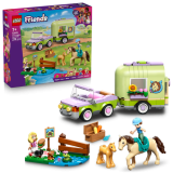 LEGO 42695 Trailer met Paard en Veulen