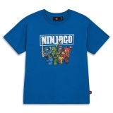 LEGO T-shirt Ninjago BLAUW (LWTAFFY 621 - Maat 122)