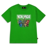 LEGO T-shirt Ninjago GREEN (LWTAFFY 621 - Size 134)
