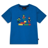 LEGO T-shirt BLAUW (LWTAFFY 706 - Maat 122)