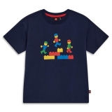 LEGO T-shirt DONKERBLAUW (LWTAFFY 706 - Maat 134)