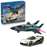 LEGO 60489 Straalvliegtuig VS. Sportauto