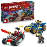 LEGO 71840 Rogue VS Drix Race Car Duel