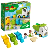 DUPLO 10945 Vuilniswagen en Recycling