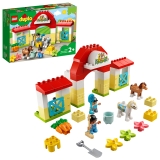 DUPLO 10951 Paardenstal en Pony's Verzorgen