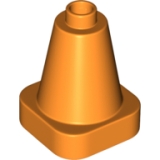 DUPLO Cone 2x2x2 Pion ORANJE