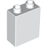 DUPLO Steen 1x2x2 WIT (100 stuks)