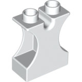 DUPLO Steen 1x2x2 met Uitsparing WIT (100 stuks)