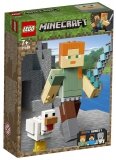 LEGO 21149 Minecraft BigFig Alex met Kip