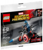 LEGO 30447 Captain America's Motorcycle (Polybag)