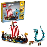 LEGO 31132 Viking Ship and the Midgard Serpent