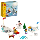 LEGO 40424 Winter Snowball Fight