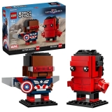 LEGO 40668 Captain America en Rode Hulk Figuren