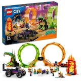 LEGO 60339 Dubbele Looping Stuntarena