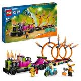 LEGO 60357 Stunt Truck and Ring of Fire Challenge